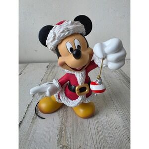 Enesco Santa Mickey shore‎ 6009030 showcase ornament figurine statue